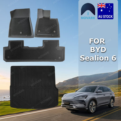 PRE-ORDER! All-Weather BYD Sealion 6 Floor Mats Boot Liner 3D XPE/Carpet