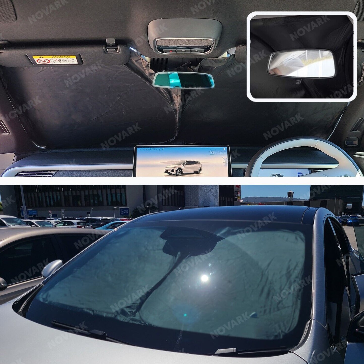 WindScreen Sun Shade for Xpeng G6 WindShield Protector Sunshade