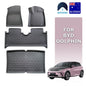 All-Weather Floor Car Cargo Trunk Kick Mats Boot Liner for BYD Dolphin 2023-2025