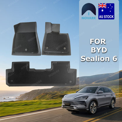 PRE-ORDER! All-Weather BYD Sealion 6 Floor Mats Boot Liner 3D XPE/Carpet