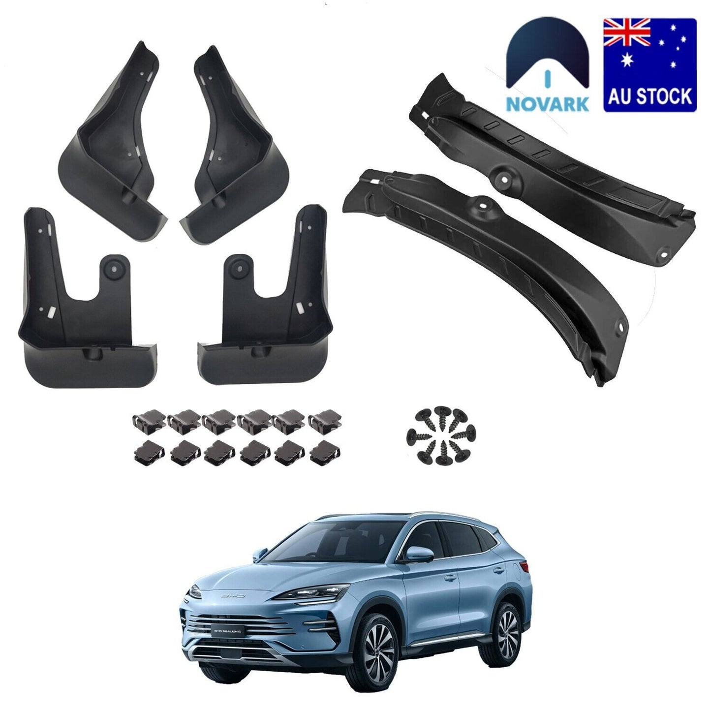 BYD SEALION 6 Mudguards Mud flaps Splash guard & Inner Lining