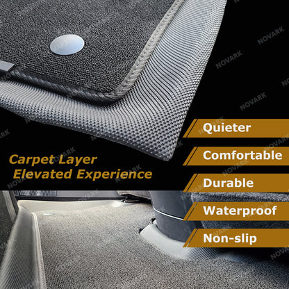 All-Weather BYD Seal Floor Mats Carpet + XPE Boot Liners Trunk Mat Full Set