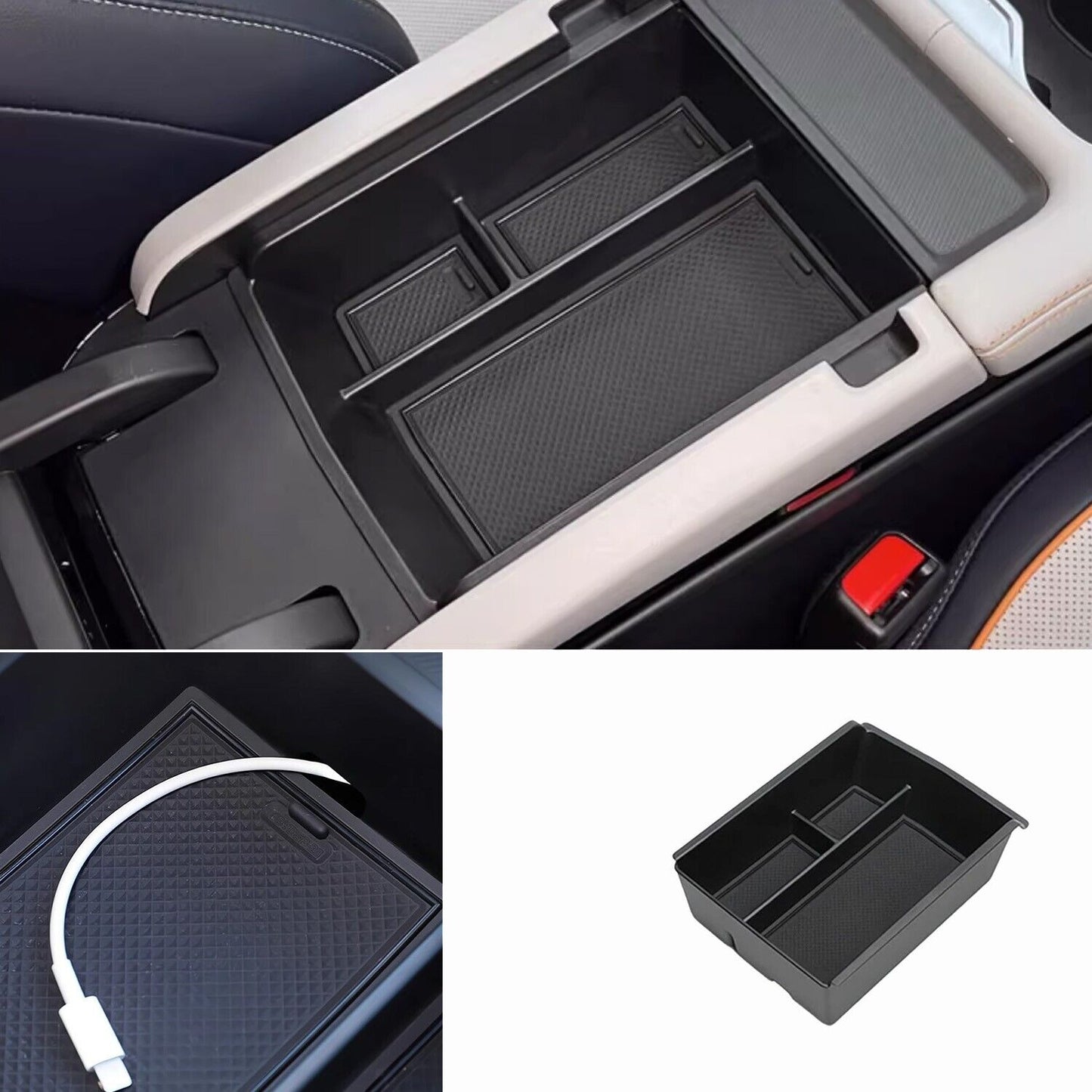 BYD Sealion 6 Center Console Organiser Armrest Storage Tray Accessories