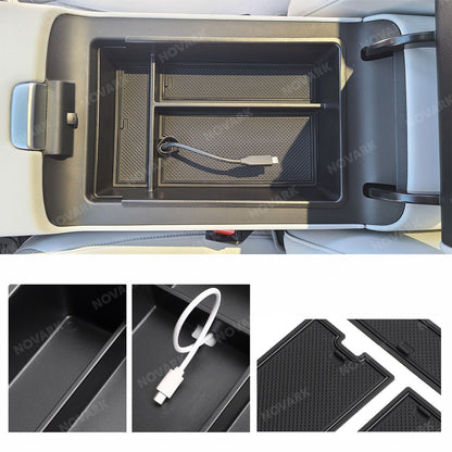 Xpeng G6 Center Console Armrest Storage Organiser Lower Console Tray Accessories