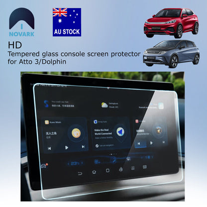 BYD Atto 3 MATTE/CLEAR Center Console Dash Screen Protector Tempered Glass