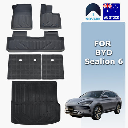 All-Weather BYD Sealion 6 Floor Mats Boot Liner 3D XPE/Carpet