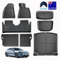 All-Weather BYD Seal Floor Mats 2023-2024 Boot Liners Trunk Mat Full Set XPE